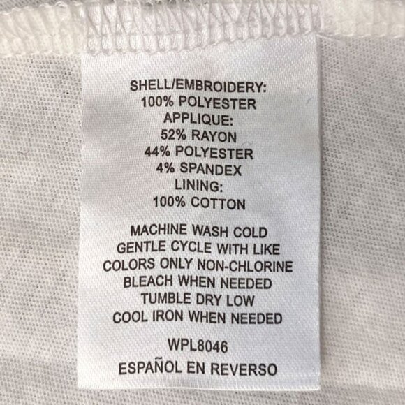 NWT Maison Jules Denim Laser-Cut Embroidery Mesh Fit & Flare Dress Size S - Picture 11 of 14